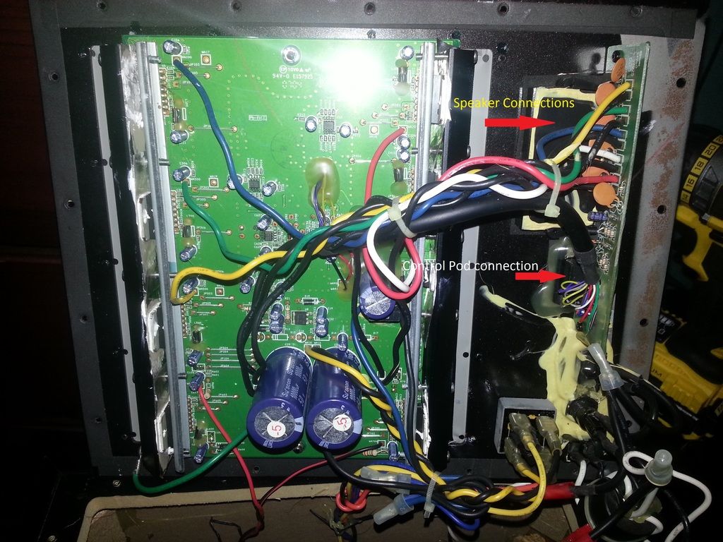 Need assistance, speaker system repair (Logitech Z5500)